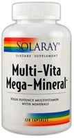 Solaray Multi-Vita Mega-Mineral™ -- 120 Capsules