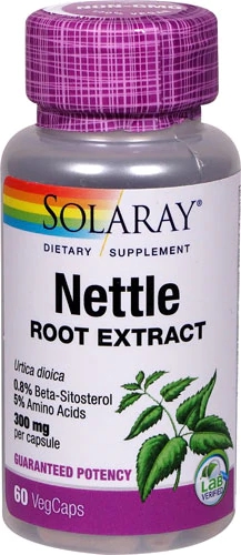 Solaray Nettle Root Extract -- 300 mg - 60 VegCaps