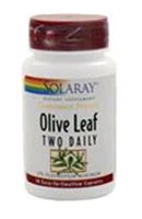 Solaray Olive Leaf Two Daily -- 500 mg - 30 Capsules