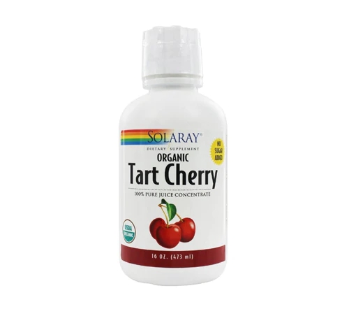 Solaray Organic 100% Juice Concentrate Dietary Supplement Tart Cherry -- 16 fl oz