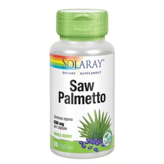 Solaray Organically Grown Saw Palmetto -- 555 mg - 50 VegCaps