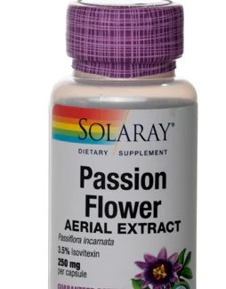 Solaray Passion Flower Extract -- 250 mg - 60 VegCaps