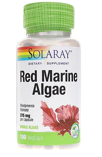 Solaray Red Marine Algae -- 375 mg - 100 Capsules
