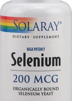 Solaray Selenium -- 200 mcg - 100 Capsules