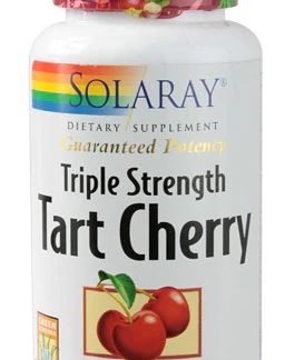 Solaray Triple Strength Tart Cherry -- 90 Vegetarian Capsules