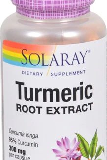 Solaray Turmeric Root Extract -- 300 mg - 120 VegCaps