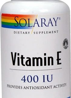Solaray Vitamin E -- 400 IU - 100 Softgels