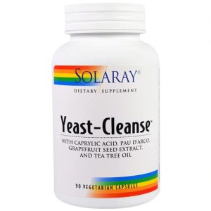Solaray Yeast-Cleanse™ -- 90 Capsules