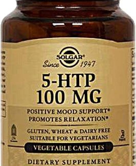Solgar 5-HTP -- 100 mg - 90 Vegetable Capsules