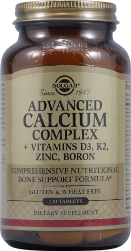 Solgar Advanced Calcium Complex -- 120 Tablets