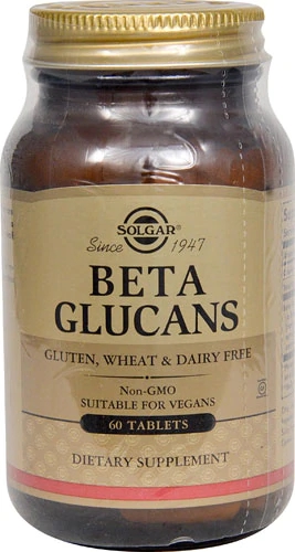 Solgar Beta Glucans -- 60 Tablets