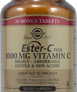 Solgar Ester-C® Plus Vitamin C -- 1000 mg - 60 Tablets