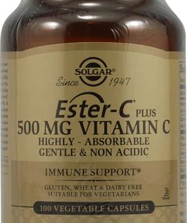Solgar Ester-C® Plus Vitamin C -- 500 mg - 100 Vegetable Capsules