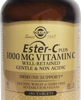 Solgar Ester-C® Plus Vitamin C -- 1000 mg - 180 Tablets