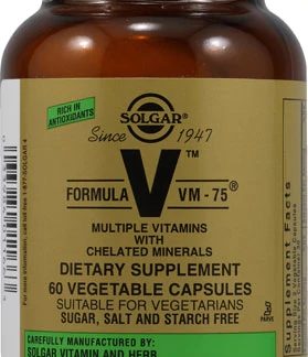 Solgar Formula VM-75® -- 60 Vegetable Capsules