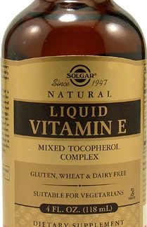 Solgar Liquid Vitamin E -- 4 fl oz