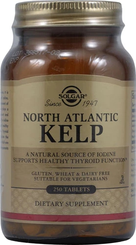 Solgar North Atlantic Kelp -- 250 Tablets
