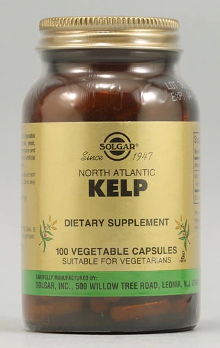 Solgar North Atlantic Kelp -- 100 Vegetable Capsules