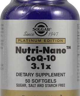 Solgar Nutri-Nano™ CoQ-10 -- 50 Softgels