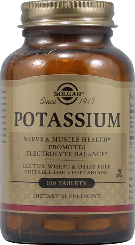 Solgar Potassium -- 100 Tablets