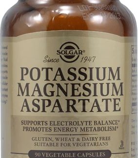 Solgar Potassium Magnesium Aspartate -- 90 Vegetable Capsules