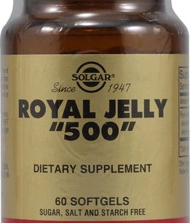 Solgar Royal Jelly 500 -- 60 Softgels