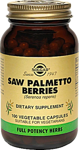 Solgar Saw Palmetto Berries -- 100 Vegetable Capsules