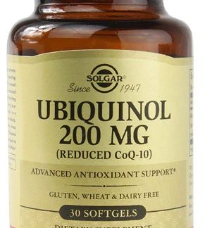 Solgar Ubiquinol - Reduced CoQ-10 -- 200 mg - 30 Softgels