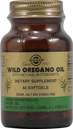 Solgar Wild Oregano Oil -- 60 Softgels