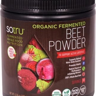 SoTru Organic Fermented Beet Powder -- 30 Servings