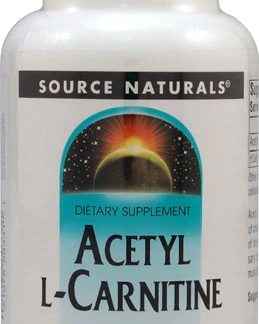 Source Naturals Acetyl L-Carnitine -- 500 mg - 120 Tablets