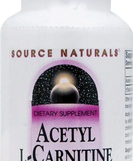 Source Naturals Acetyl L-Carnitine -- 500 mg - 60 Tablets