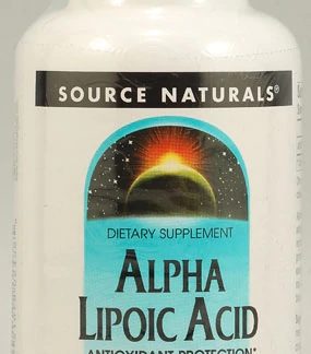 Source Naturals Alpha Lipoic Acid -- 600 mg - 60 Capsules