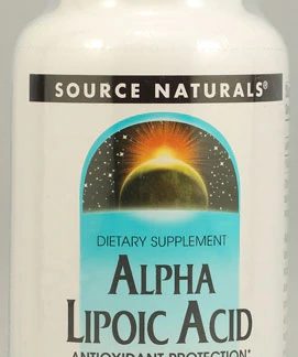 Source Naturals Alpha Lipoic Acid -- 600 mg - 120 Capsules