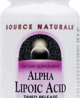 Source Naturals Alpha Lipoic Acid Time Release -- 300 mg - 60 Tablets