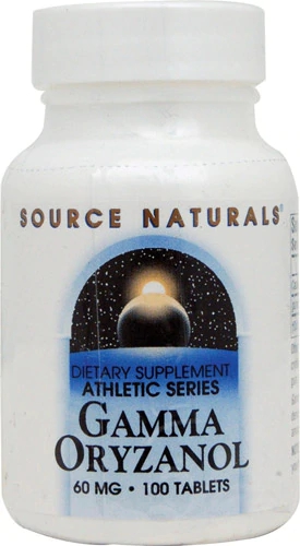 Source Naturals Athletic Series Gamma Oryzanol -- 60 mg - 100 Tablets