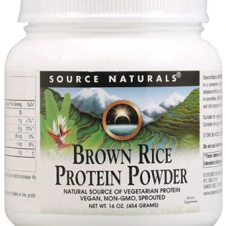 Source Naturals Brown Rice Protein Powder -- 16 oz