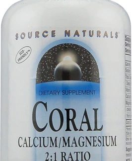Source Naturals Coral Calcium Magnesium -- 180 Tablets