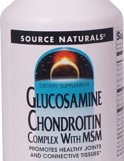 Source Naturals Glucosamine Chondroitin Complex with MSM -- 240 Tablets