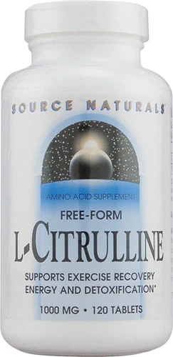 Source Naturals L-Citrulline -- 1000 mg - 120 Tablets