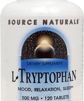 Source Naturals L-Tryptophan -- 500 mg - 120 Tablets