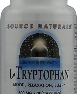 Source Naturals L-Tryptophan -- 500 mg - 30 Capsules