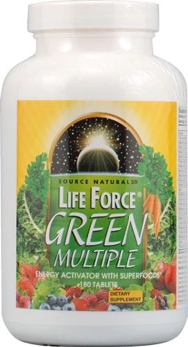 Source Naturals Life Force® Green Multiple -- 180 Tablets