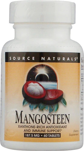 Source Naturals Mangosteen -- 75 mg - 60 Tablets