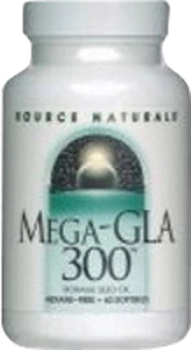 Source Naturals Mega GLA 300™ Borage Seed Oil -- 60 Softgels