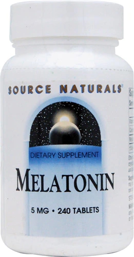 Source Naturals Melatonin -- 5 mg - 240 Tablets