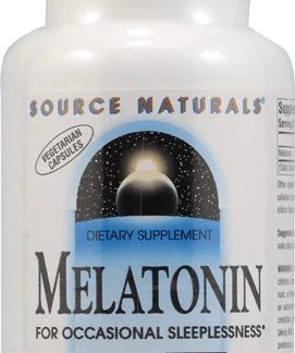 Source Naturals Melatonin -- 3 mg - 120 Vegetarian Capsules