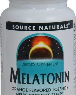 Source Naturals Melatonin Orange -- 5 mg - 200 Lozenges