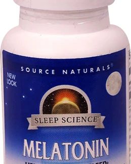 Source Naturals Melatonin Sublingual Peppermint -- 1 mg - 100 Lozenges
