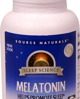 Source Naturals Melatonin Sublingual Peppermint -- 1 mg - 200 Lozenges